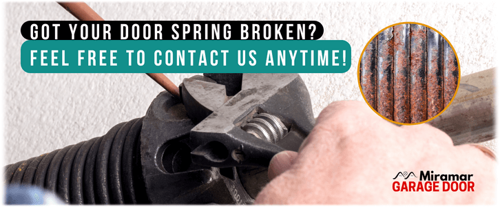 Garage Door Spring Repair Miramar FL (754) 247-1522